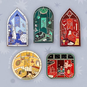 Magic Windows Enamel Pins Set