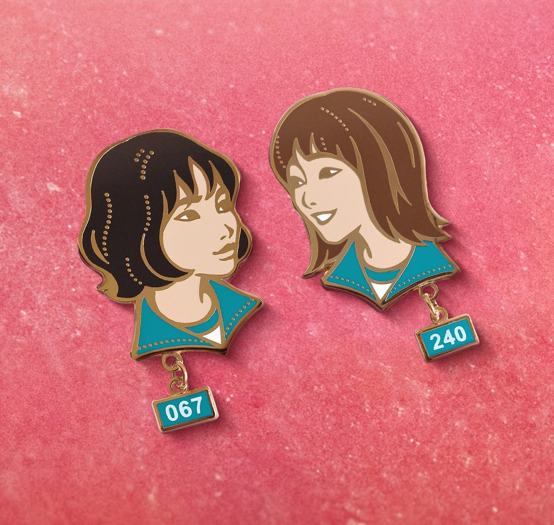 Squid Game Enamel Pins Set Limited Edition 50 No Restocks - Etsy New Zealand