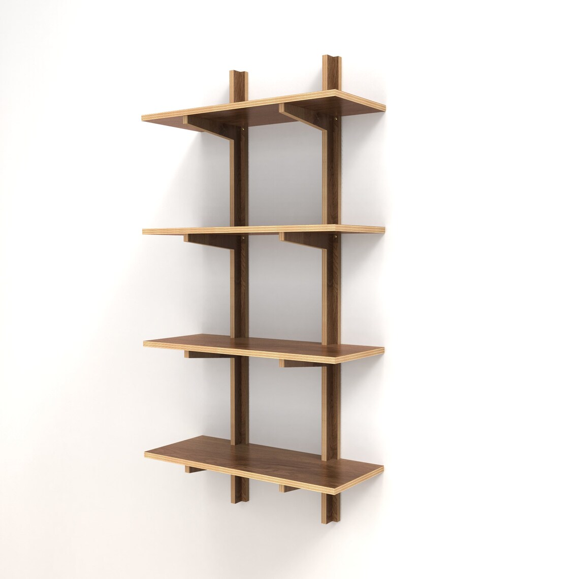 CNC Plywood Wall Shelf Plans Build Plans Vector Files Etsy