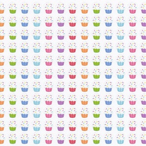 Mini Cupcake Planner Stickers | Great For Erin Condren Life Planner | Fits Happy Planner | Birthday Stickers | Party Stickers | ML046