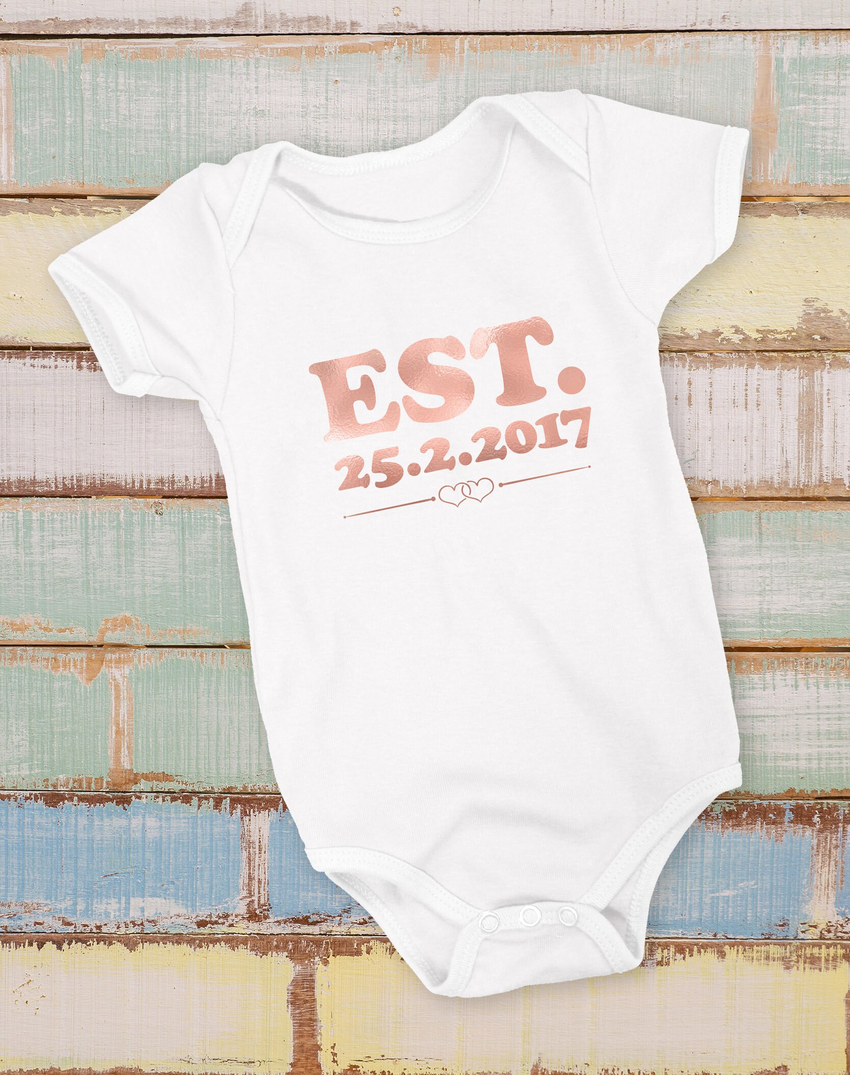 Personalised Unisex Baby Vest Baby Grow Baby Shower New Baby Etsy