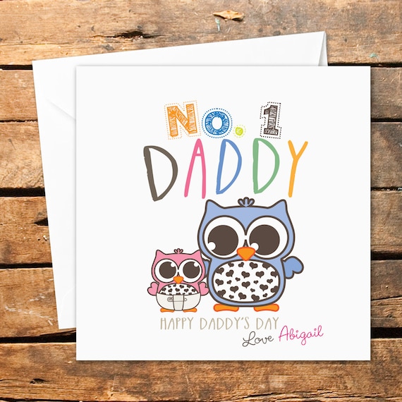 personalised cards fathers day