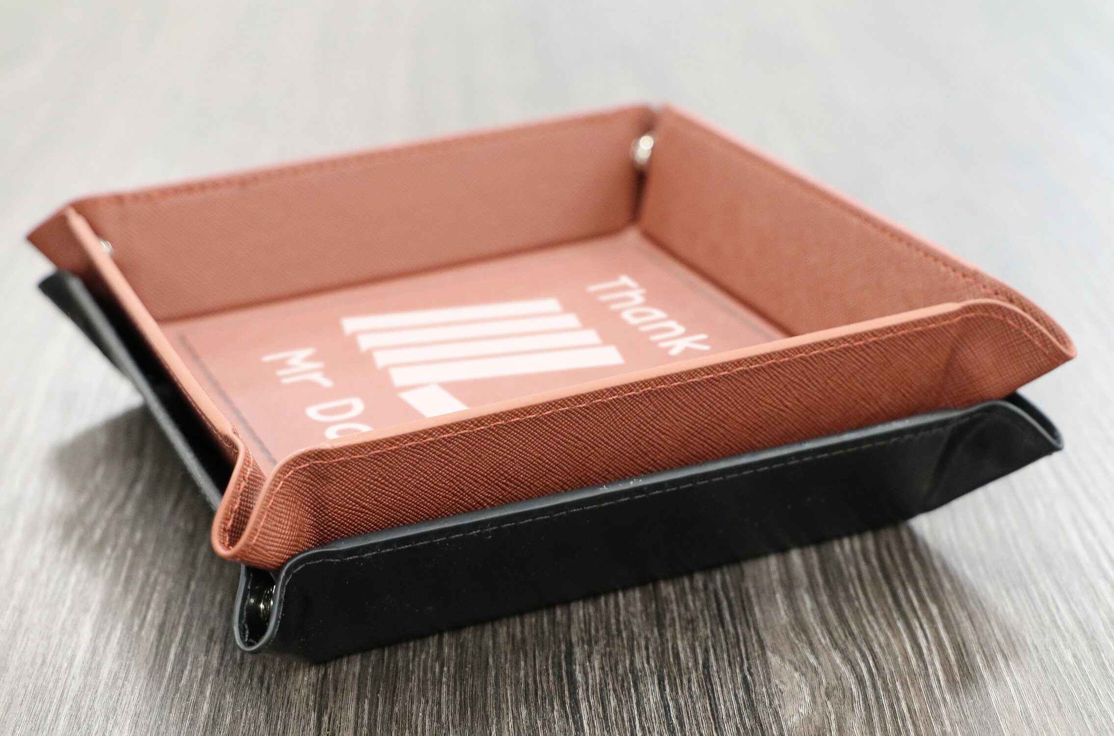 Personalised Leather Valet Tray for Teacher Luxury Valet Tray Etsy