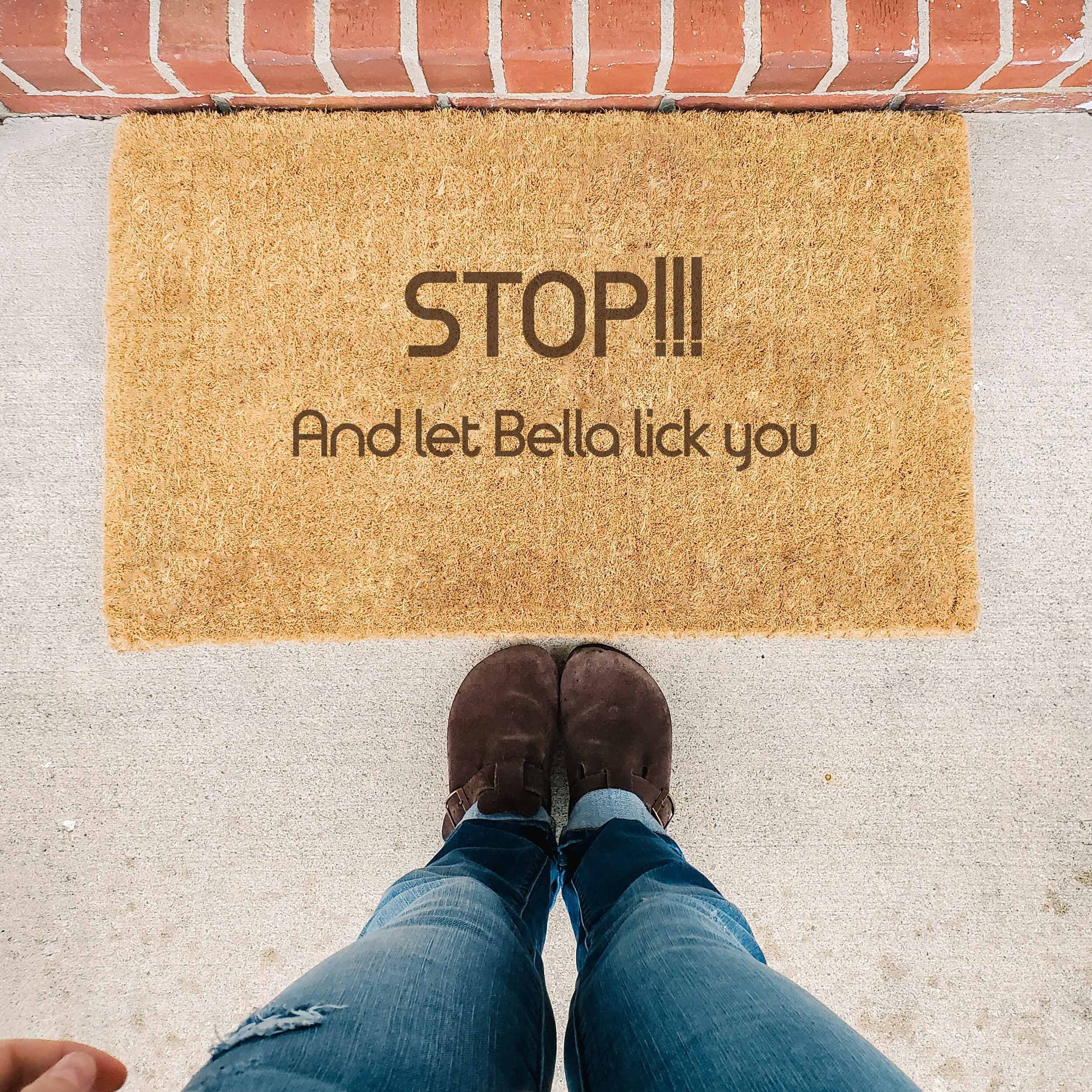 Alfombre personalizado para la puerta / Alfombra exterior | Etsy