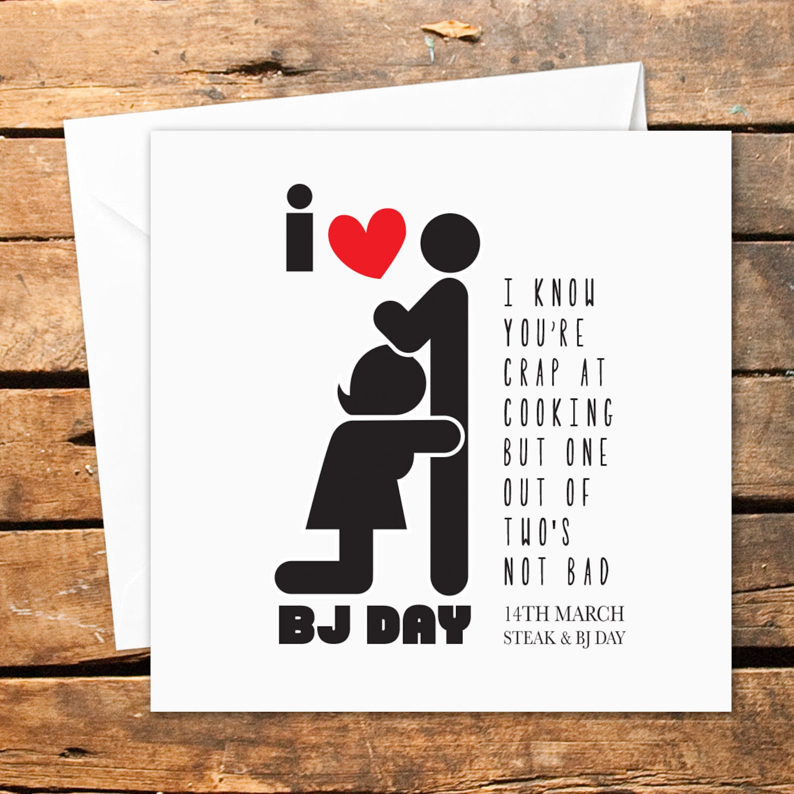 Steak and BJ Day Blowjob Blow Job Men Male Valentines Day 14th image 0.