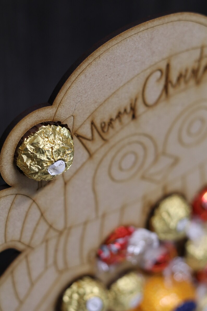Personalised Advent Calendar Christmas Wooden Xmas Penguin Etsy UK