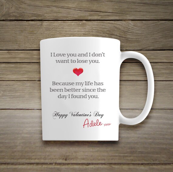 Personalised Happy Valentines Day Mug Cup Love Poem Message Etsy Personalised Happy Valentines Day Mug Cup Love Poem Message Etsy