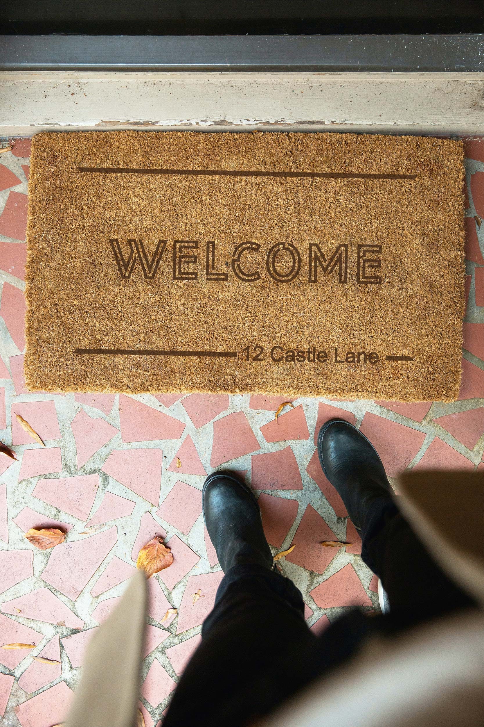 Personalised Doormat Custom Door Mat Customized Outdoor Rug Etsy UK