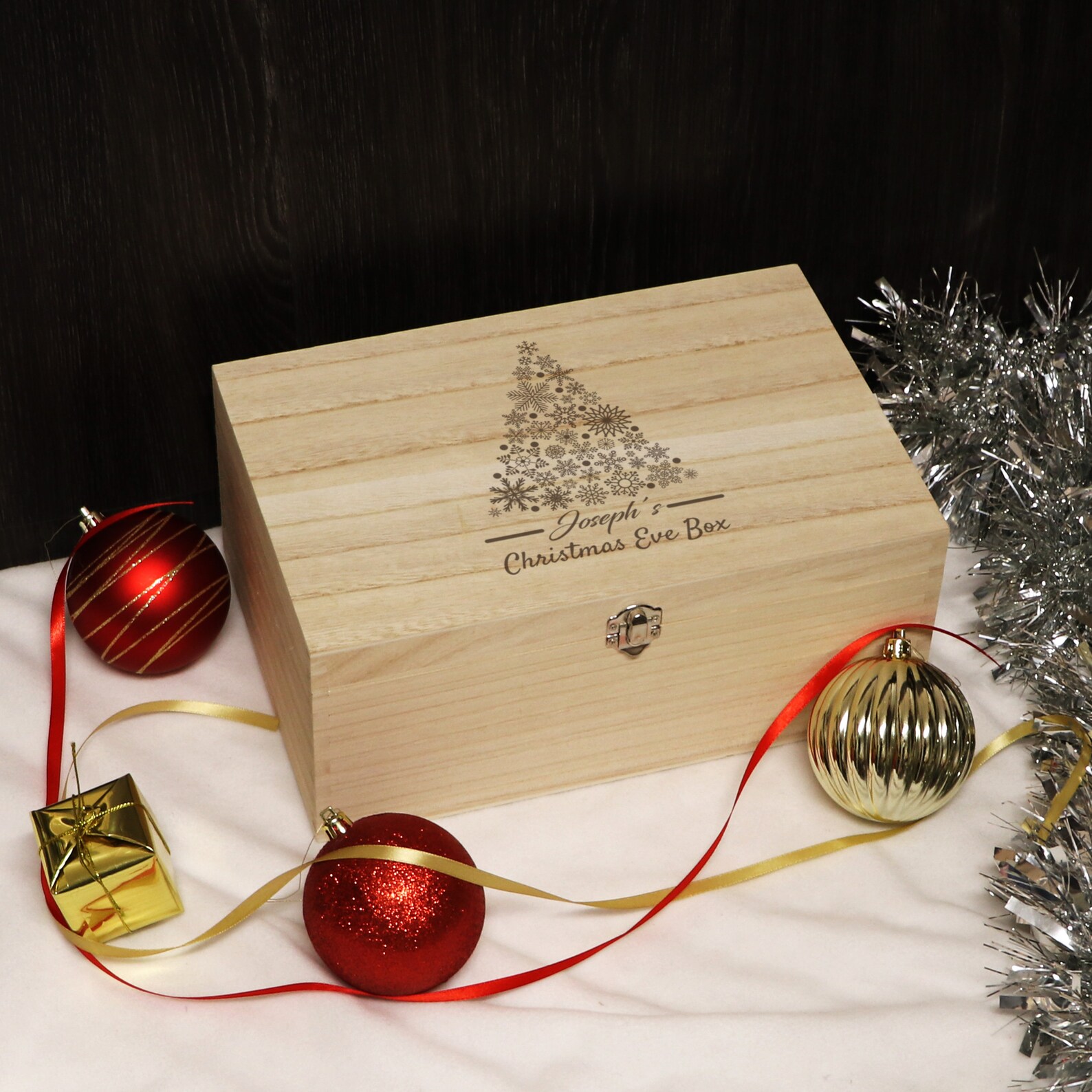 Personalised Christmas Eve Box Large Xmas Eve Christmas | Etsy