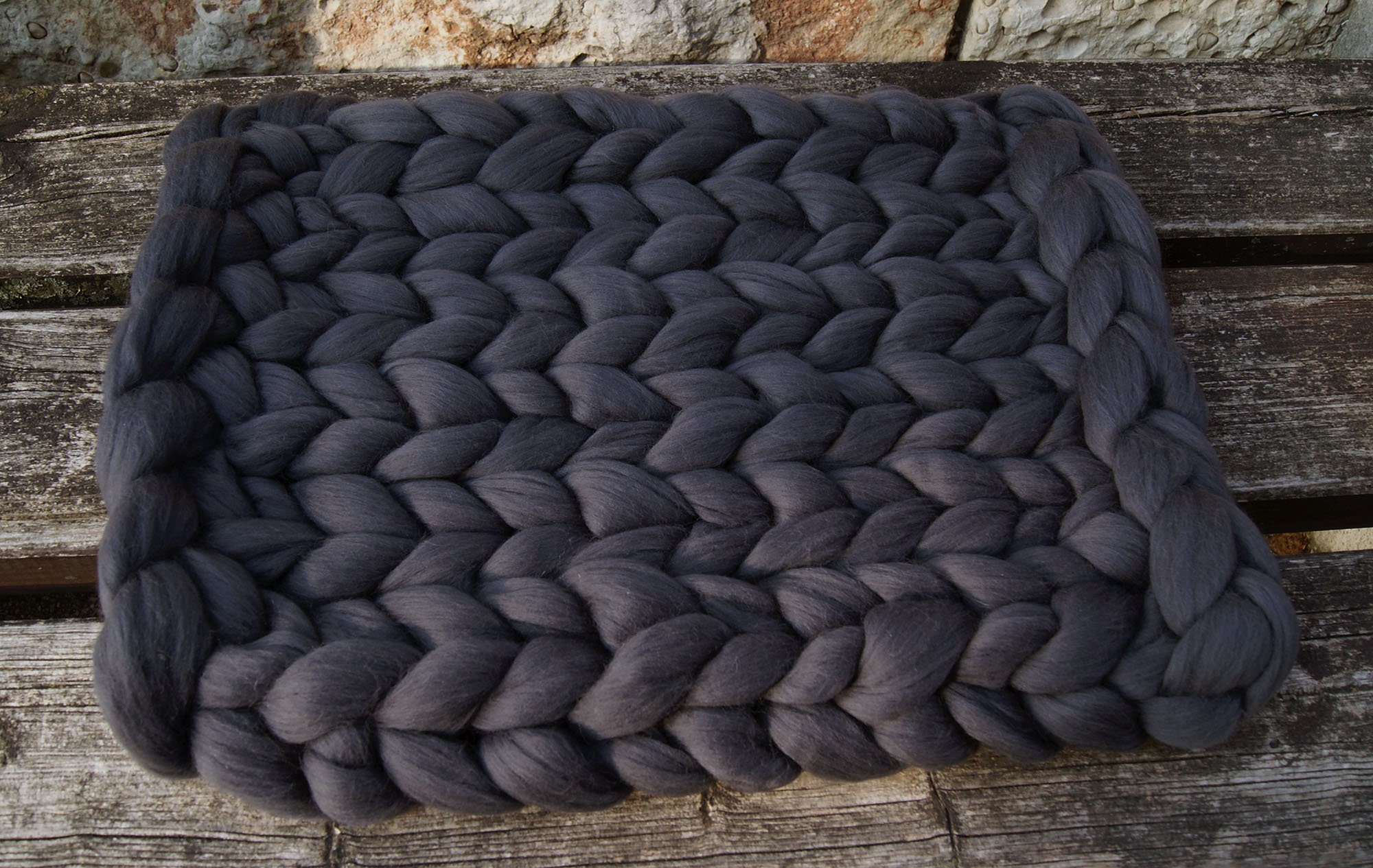 Newborn Wool Blanket Bump Blanket Chunky Wool Blanket Hand Etsy Sweden