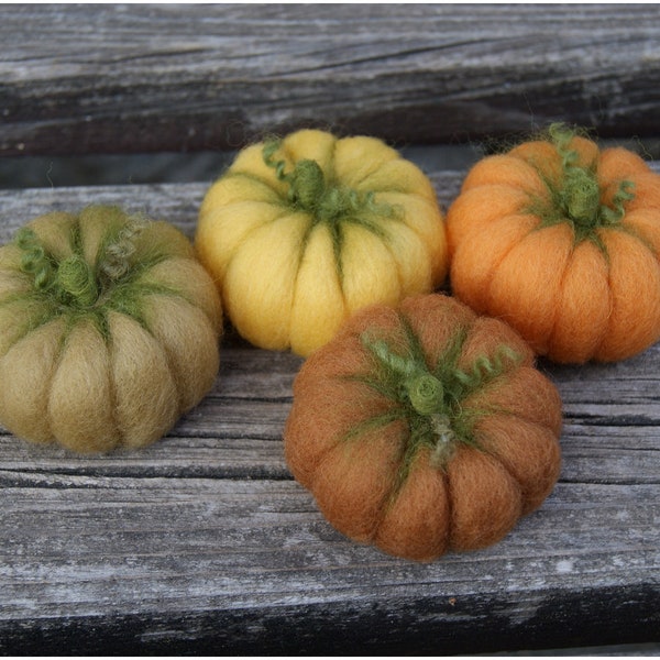 Wool Pumpkin - Etsy