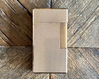 Accendino Vinci - Design Guilloché - Placcato oro - Iniziali "RP" - Vintage