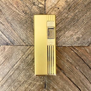 Colibri lighter, gold plated - Vintage