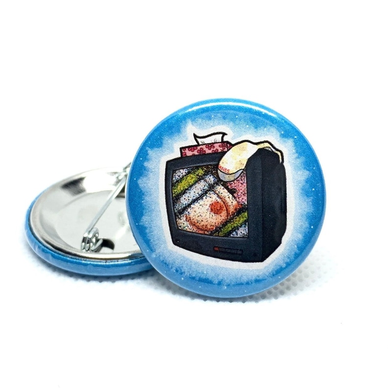 Pin back Buttons 4pk Bundle Collectible Pins