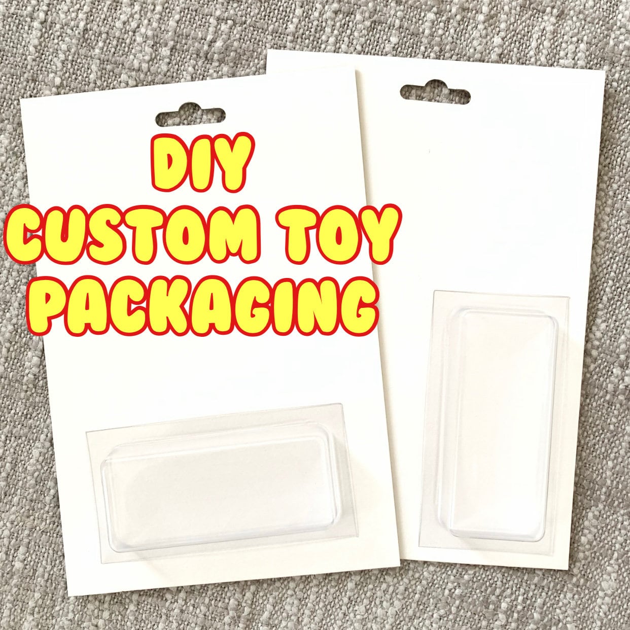 picture Blank Action Figure Packaging diy blank action figure packaging bootleg toy package fun crafts