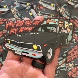 Death Proof Horror Aufkleber Sammler Film Aufkleber Slaps Chevy Nova Muskel-Auto-lustige Dekor