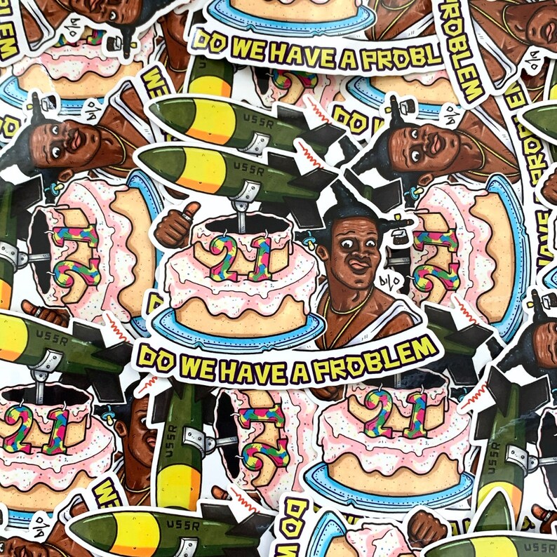 Happy Birthday Homie Sticker Collectible Funny Movie Stickers | Etsy