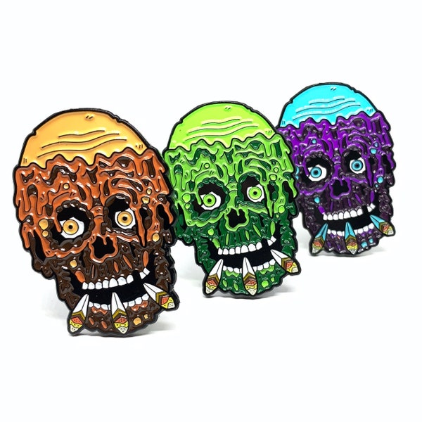 Tarman Smokin‘ Horror Enamel Pin Zombie Return of the Living Dead Rare Collectible Marijuana Pins