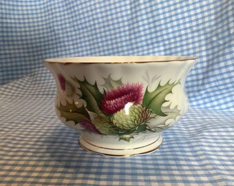 Royal Albert Sugar Bowl 'Highland Thistle'