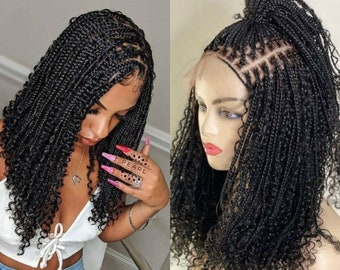 photo Goddess Knotless Braids Bob goddess braids etsy