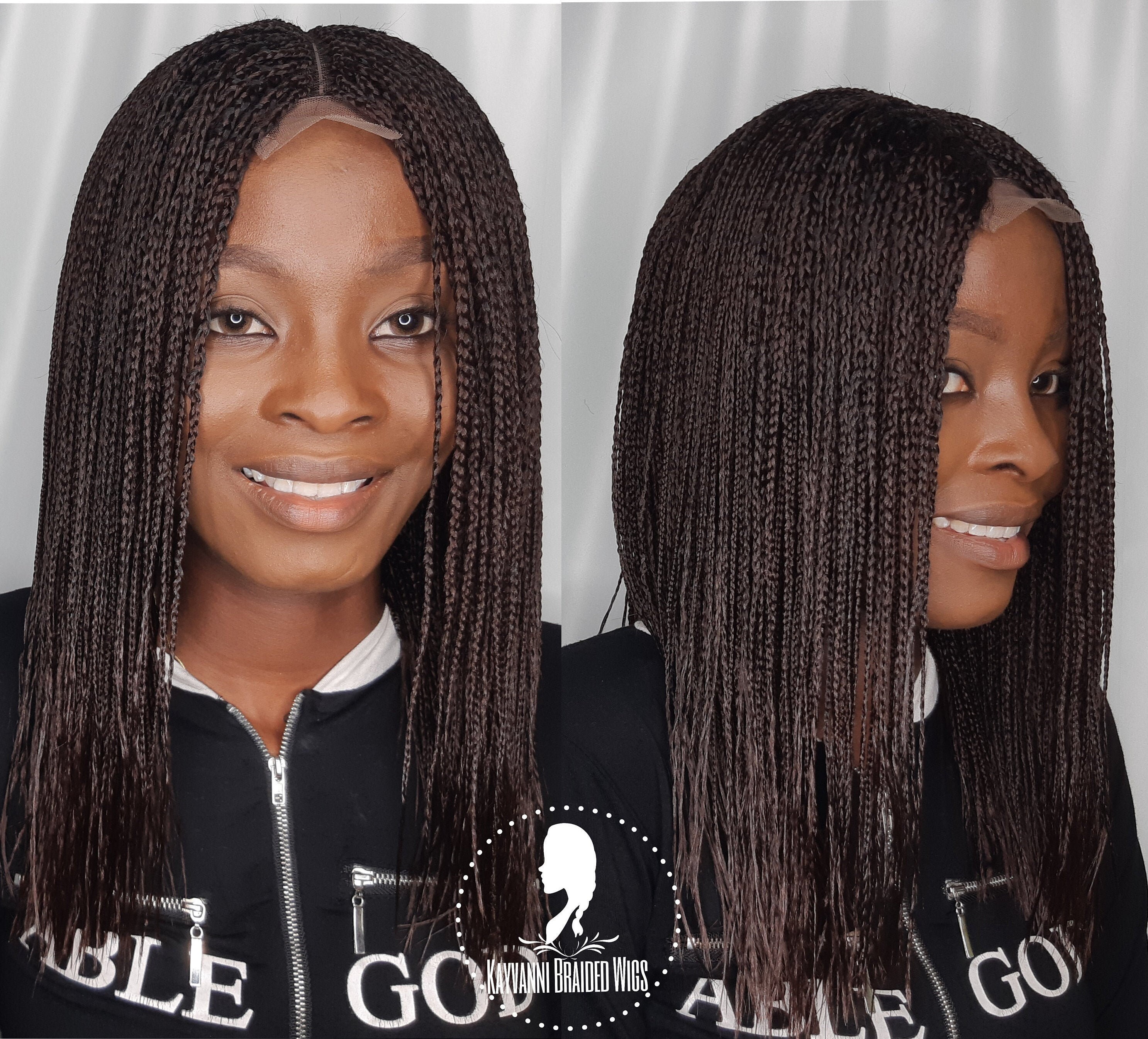 Braided Wig Women Braided Wig Braiding Hair Wig Wigs for - Etsy
