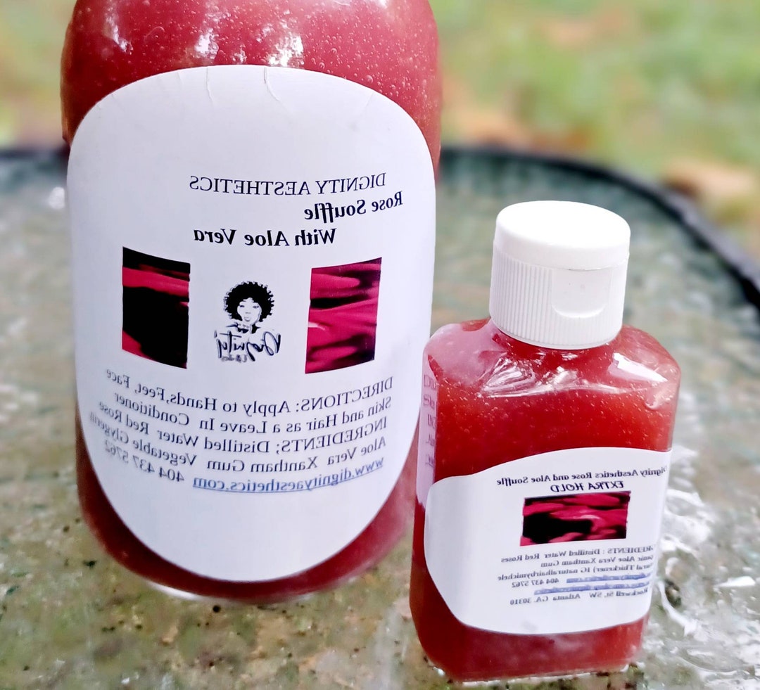 Rose Water and Aloe Vera Souffle. EXTRA HOLD Etsy