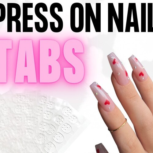 Nail Adhesive Tabs For Press On Nails Custom Made Glue On Hong Kong
