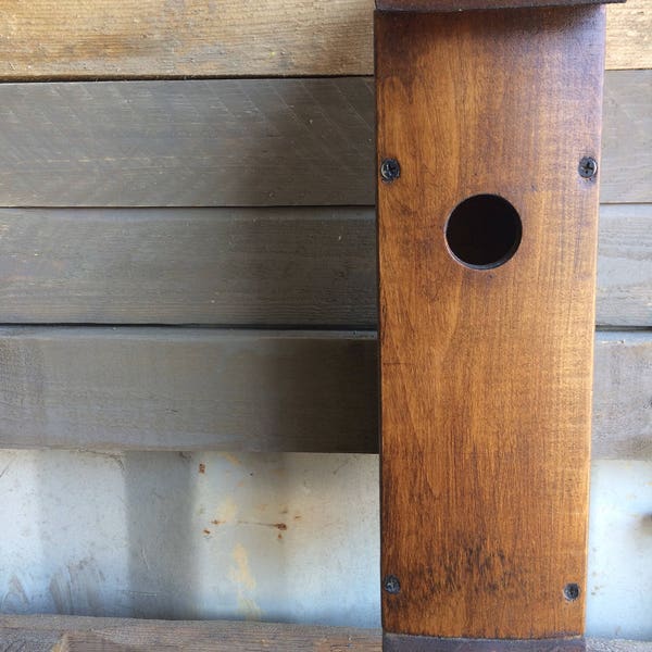 Handmade Recycled Birdbox