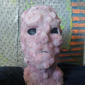 Silicone mask Plague face Horror