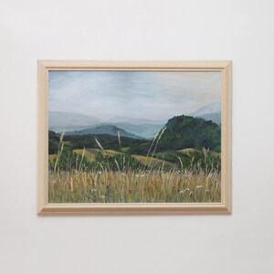 Landscape, oil on canvas, art, artwork, original, framed, nature, wall art, painting, original artwork