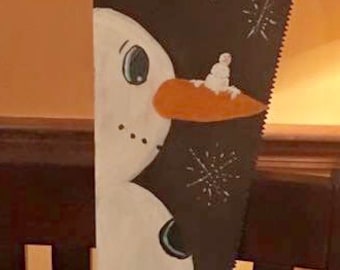 Antike weihnachtliche Schneemaschine, Dekoration, alte Weihnachten, Land-Weihnachtsdekor.