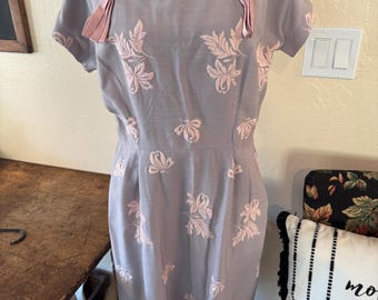 1940er D. R. A. Original Fab 40er Jahre Swing Kleid