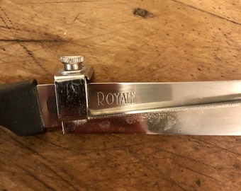 Vintage Royale Adjustable Knife. Carving knife, Chef Knife, Meat knife