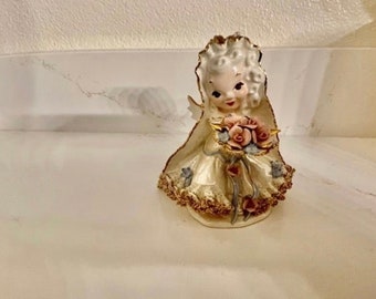 BEAUTIFUL  Angel "Sweetheart" Bride Figurine Original Design by Robyn