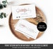 Editable Business Card, DIY Business Card, Feminine Business Card Template, Elegant Watercolor Business Card, DIY Template, Instant Download 
