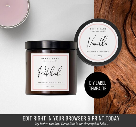 3x3 label template