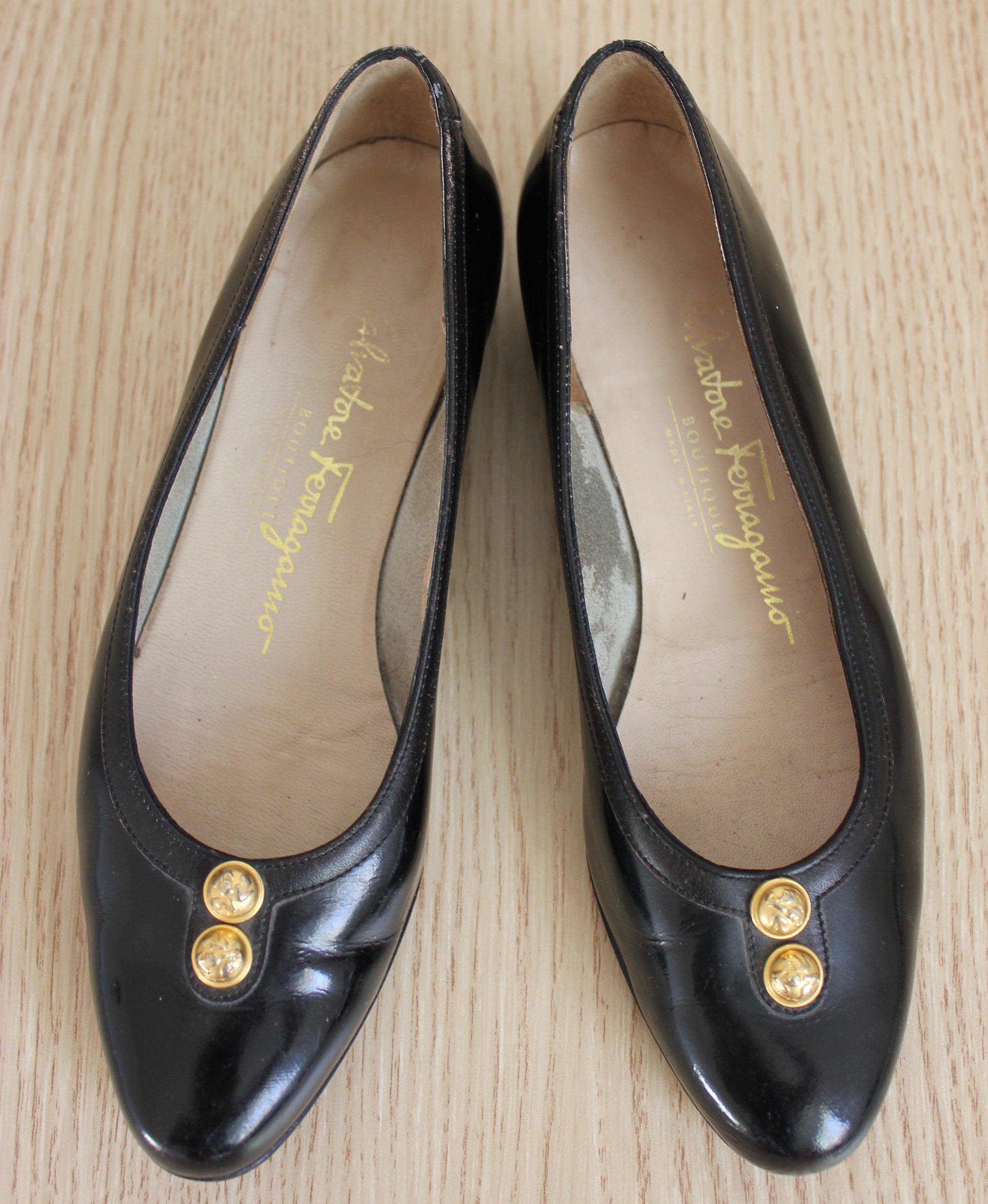 vintage ferragamo heels