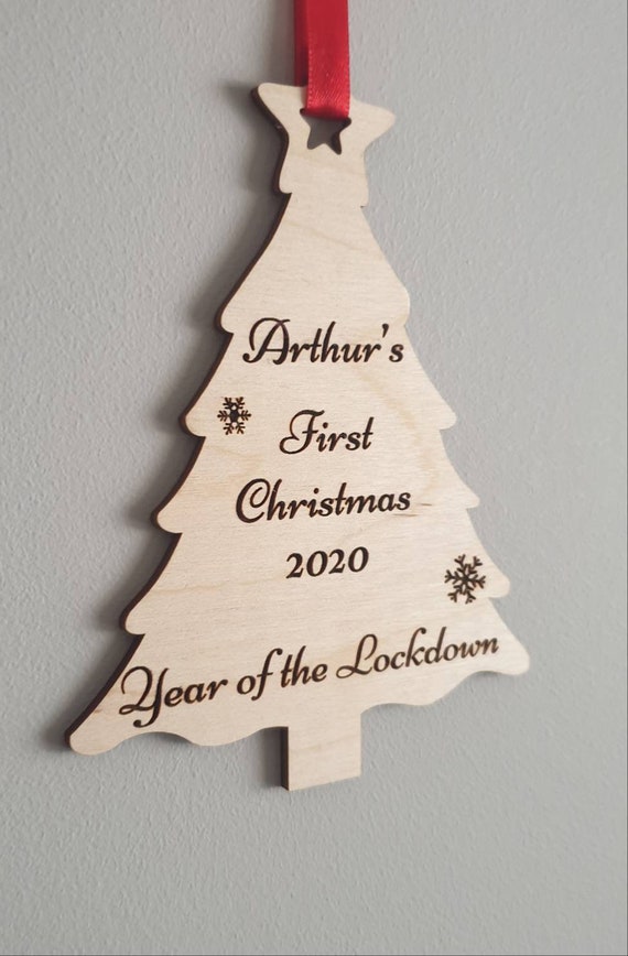 personalised baby christmas decorations