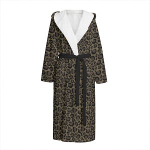 Leopard Dressing Gown - Etsy
