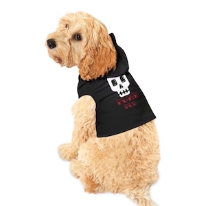 Punk Pup Skull Dog Jumper Hoodie Clothes Punk Alternative Apparel Pet All Sizes