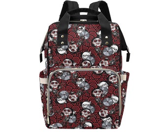 Jigsaw Horror Movie Diaper Backpack Mommy Bag Travel Changing Nappy