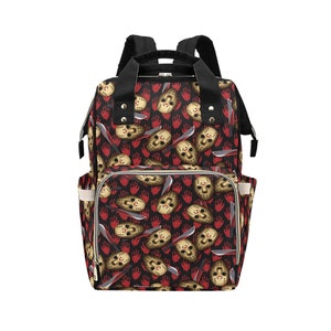 Jason Freitag 13th Horrorfilm Windelrucksack Mommy Bag Reise-Wickeltasche