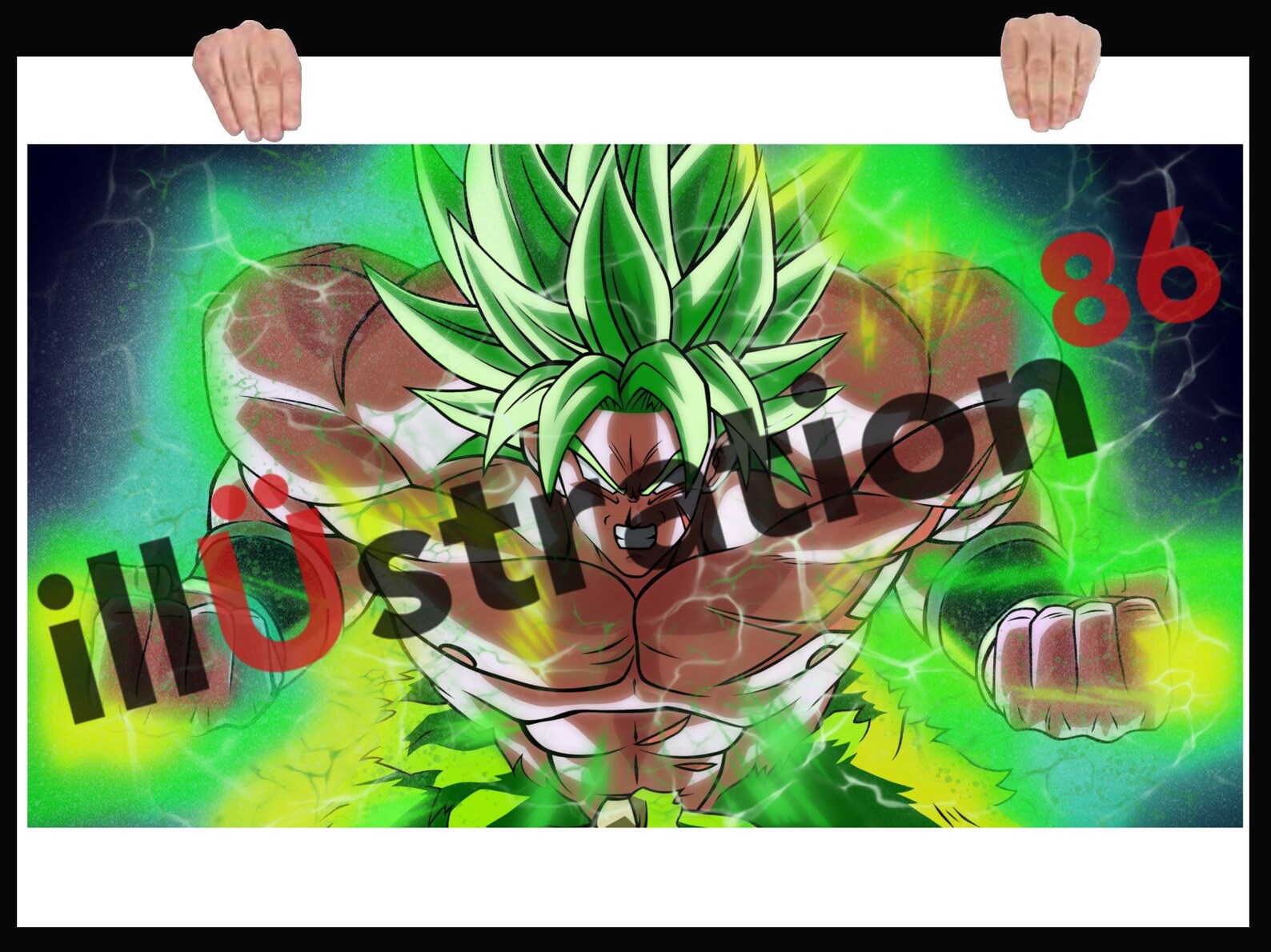 Broly The Legendary Super Saiyan Card