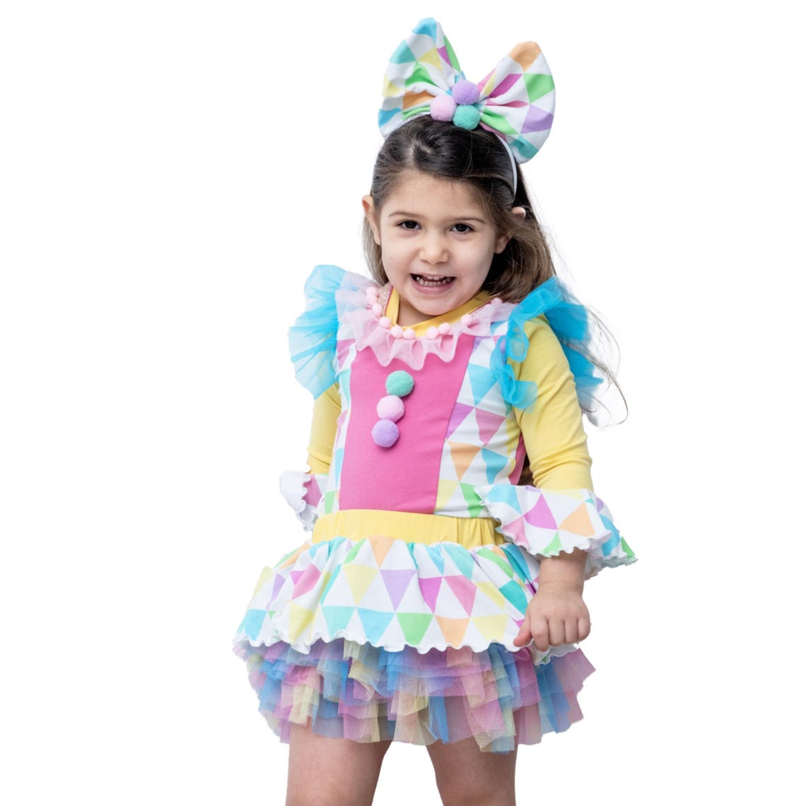 Clown Princess Childrens Costume