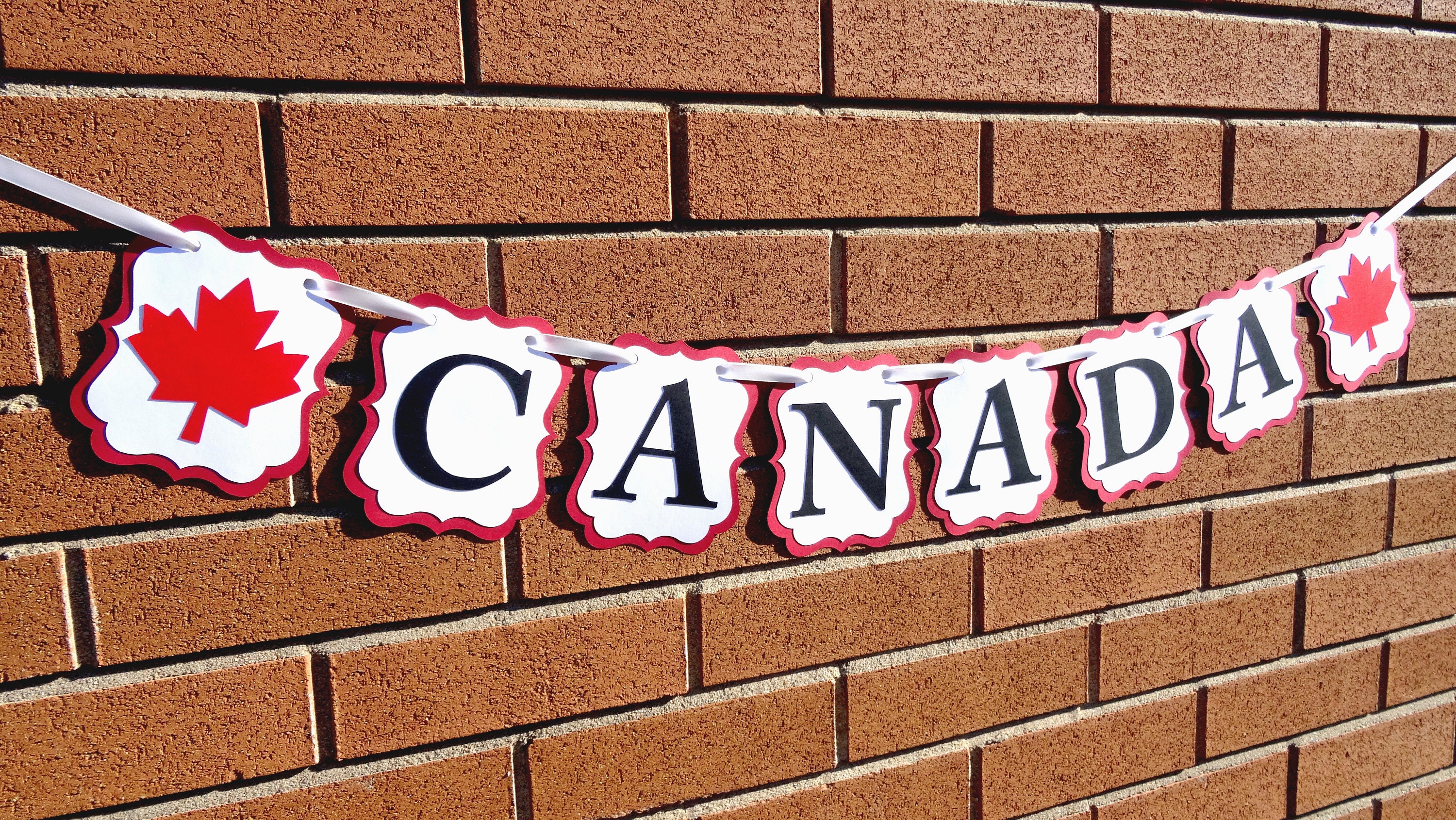 Canada Decoration Banner Canada Decor Canada Decorative Etsy