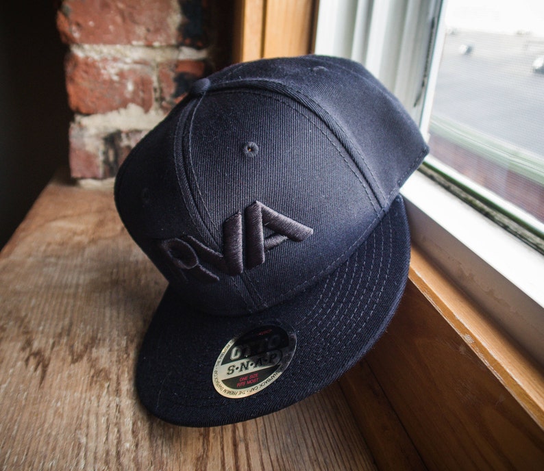 RVA Blackout Snapback Hat Richmond RVA Richmond Virginia Etsy