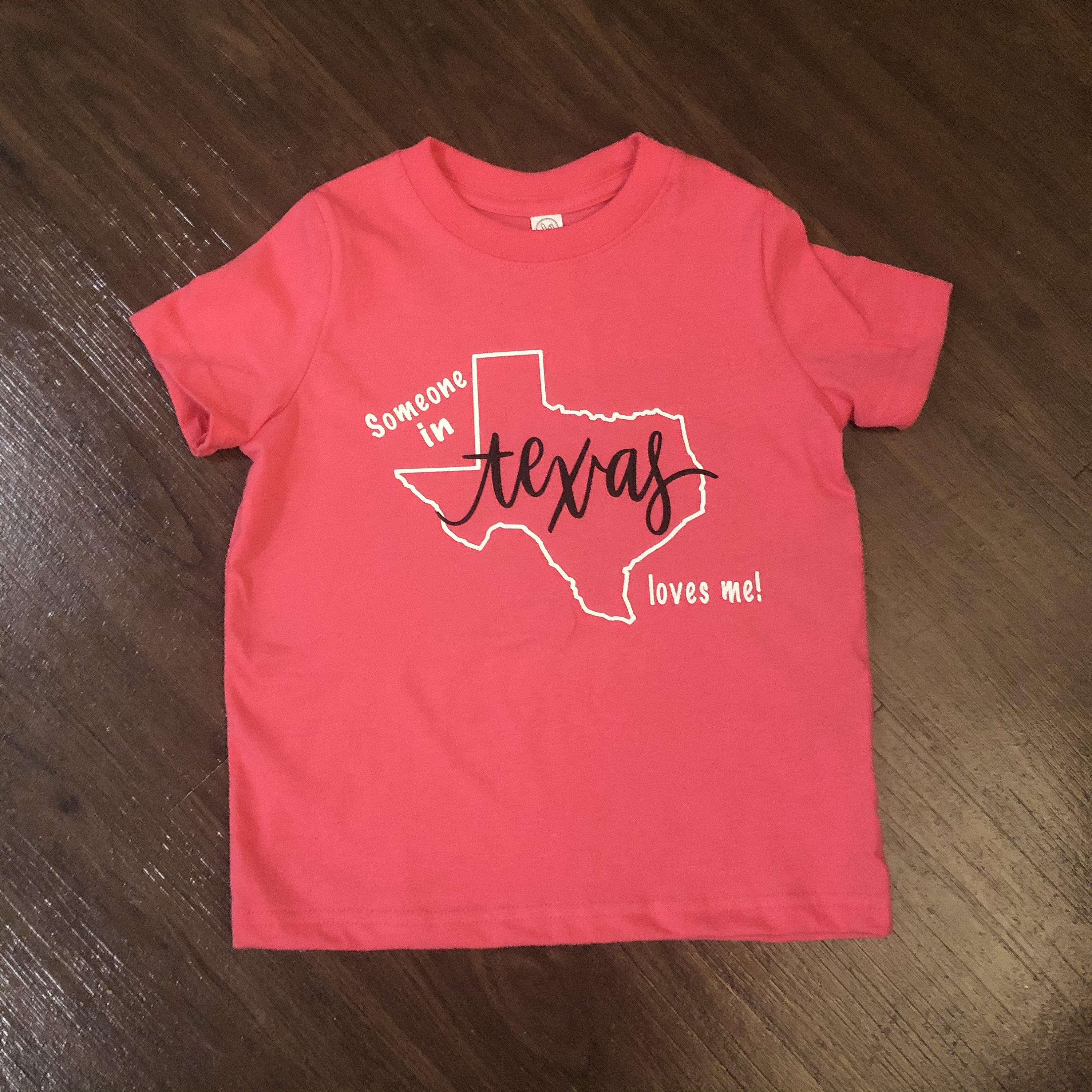 Toddler Someone in Texas loves me T-shirt | Etsy