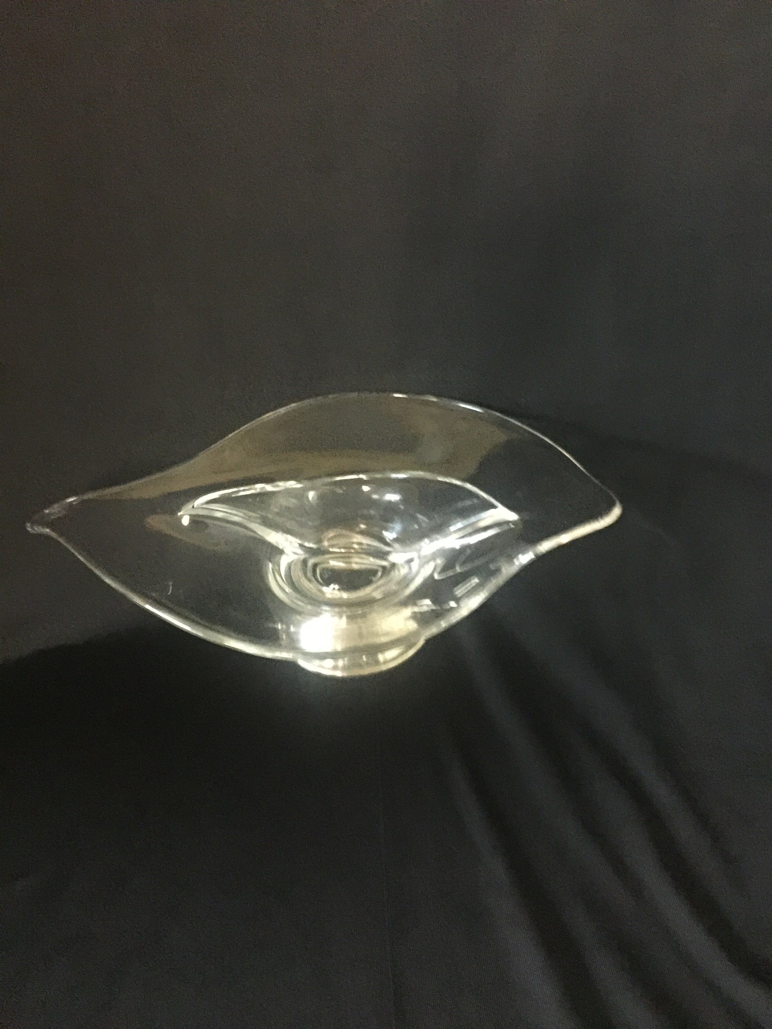 Vintage Nut Bowl Divided Nut Bowl Clear Glass Divided Dish Etsy