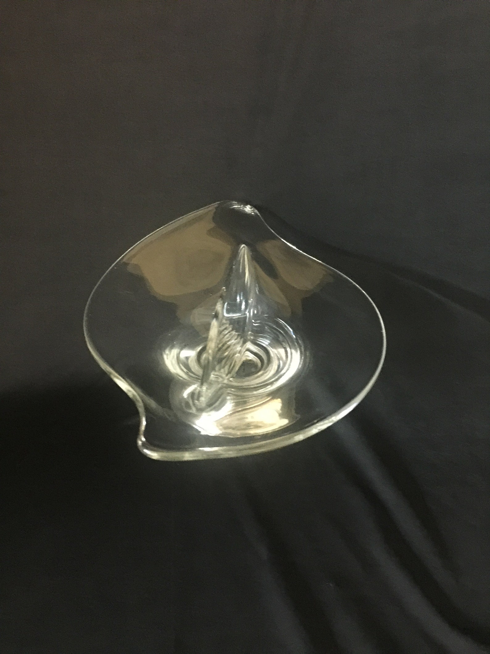 Vintage Nut Bowl Divided Nut Bowl Clear Glass Divided Dish Etsy
