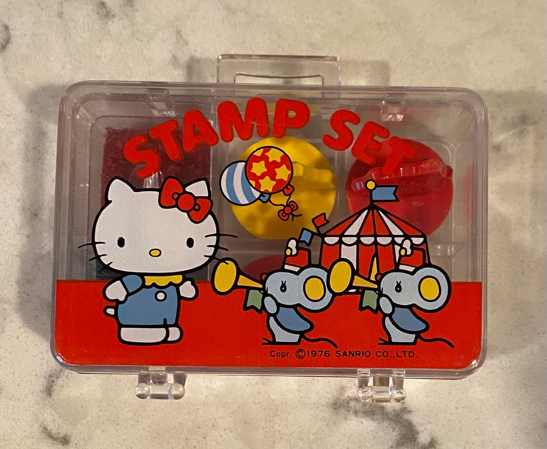 Vintage Sanrio 1976 & New hello Kitty Stamp Set From Japan Etsy